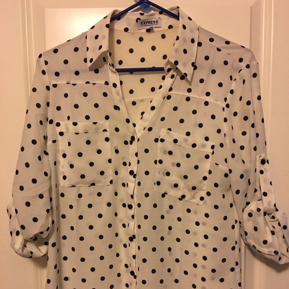Polka Dot Express! - Like New - Size M
